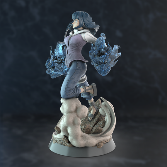 Hinata chakra Dragons - Naruto