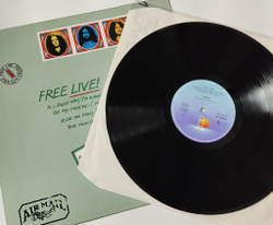 Винтажная виниловая пластинка LP Free Live (Germany 1980)