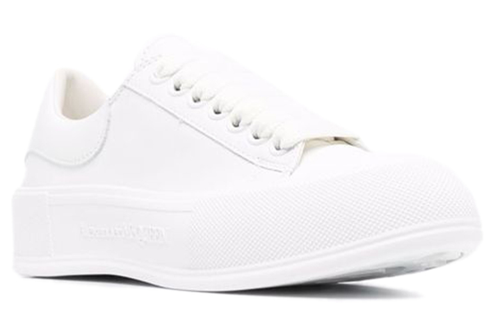 Alexander McQueen Alexander McQueen Deck Casual Fashion Sneakers Women's White