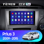 Teyes CC2 Plus 9" для Toyota Prius 30 2009-2015 (прав)