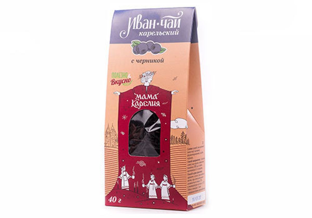 Иван чай карельский с черникой, 50г