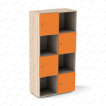 дуб сонома/оранжевый односторонний