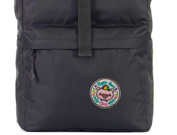 Нашивка термоаппликация на одежду и на рюкзак. Piggy Love Club