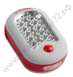 ЗУБР 27 LED Светодиодный фонарь крючок для подвеса магнит (61810)