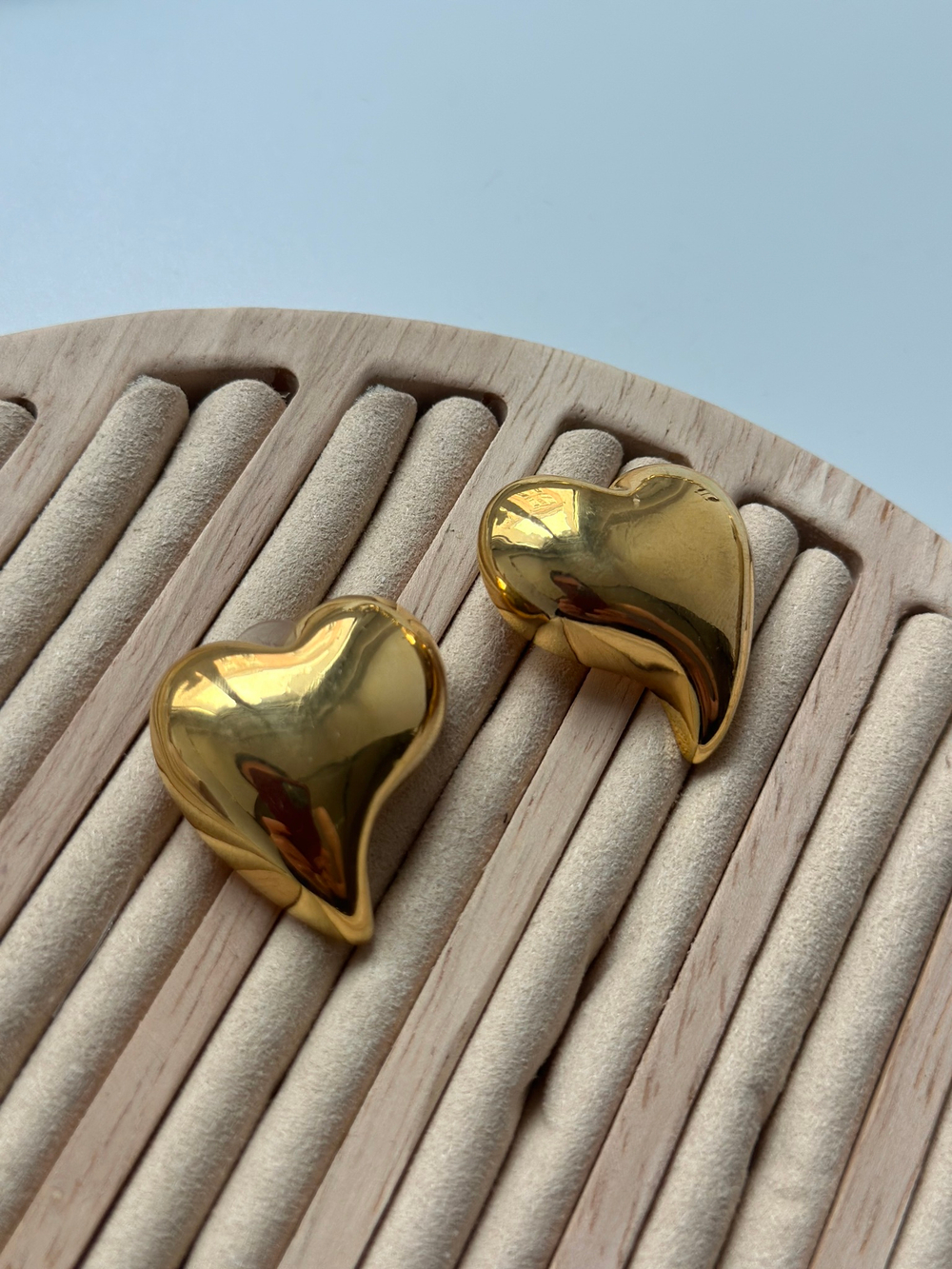 Серьги HEART GOLD