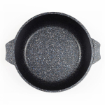 Жаровня алюминий, 26 см, антиприг, Мечта, Гранит star, сер, 33803, с крыш