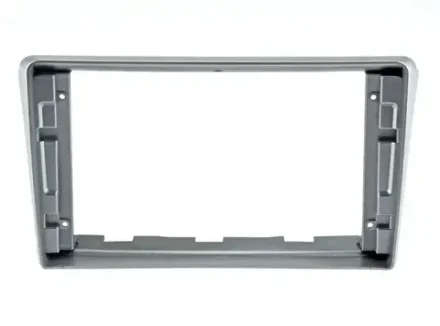 Комплект рамки с разъёмами 9" Toyota Avensis 250 2003-2008 серебро - Car-Smart 9556S
