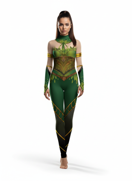 Комбинезон для воздушной гимнастики "Лесной эльф 2"