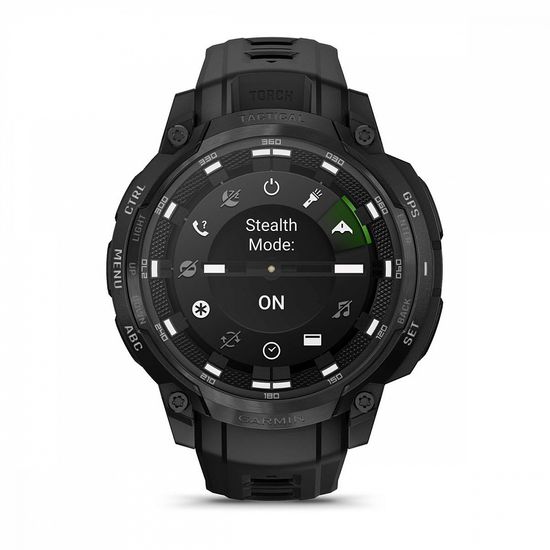 Умные часы Garmin Instinct Crossover AMOLED Tactical Edition Black