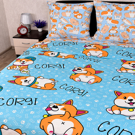 Комплект постельного белья "IS. РЫЖИК", поплин Премиум, 100% хлопок.