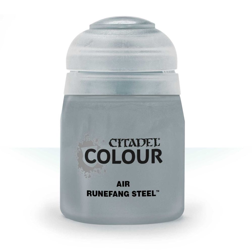 Краска акриловая Citadel Air для Аэрографа - Air: Runefang Steel (24ml)
