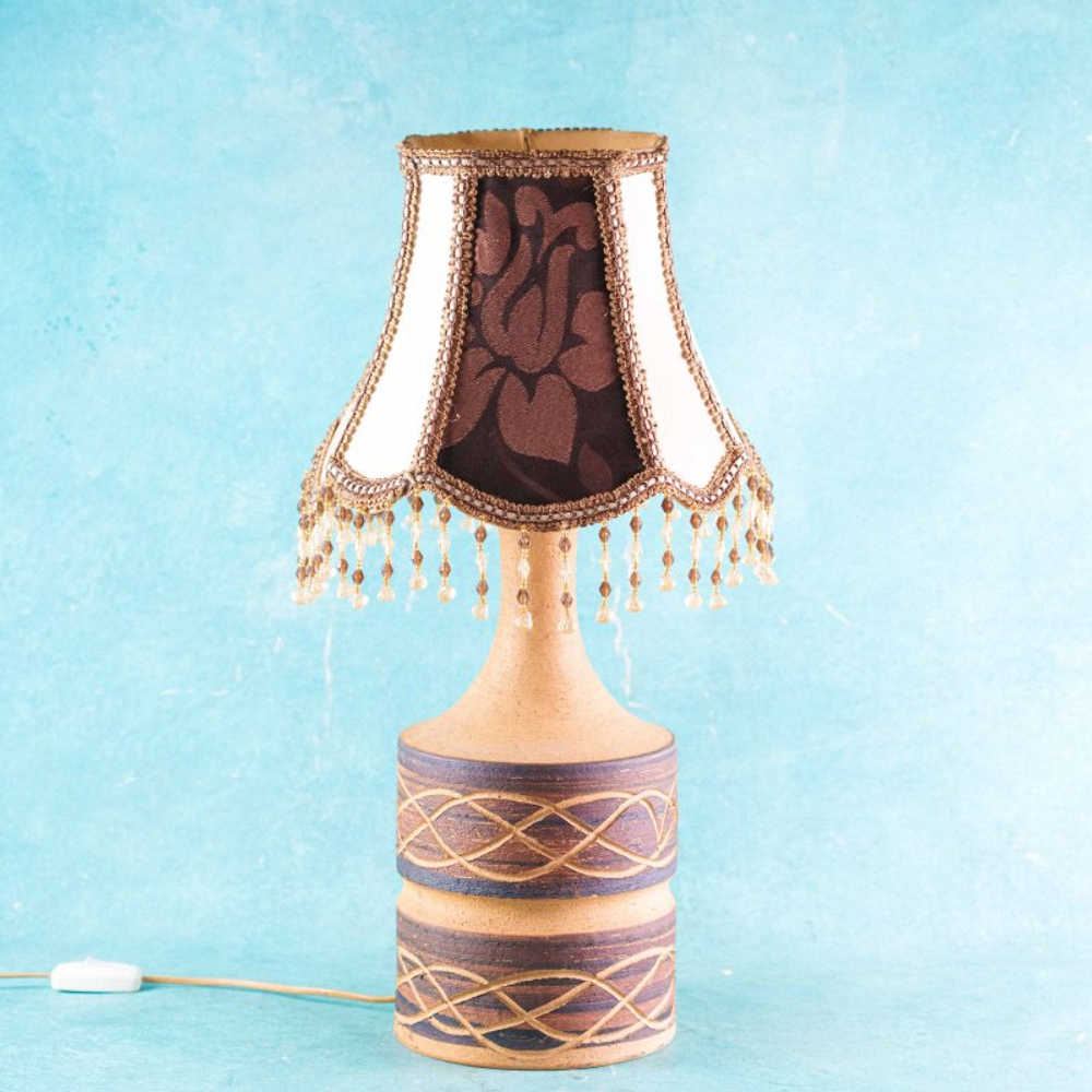 Настольная лампа из керамики