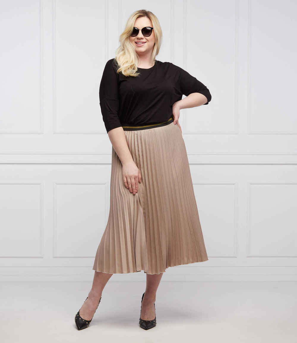 юбка cera plus size Persona by Marina Rinaldi - бежевый(1101052)