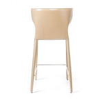 Стул полубарный Austin, кожа бежевый