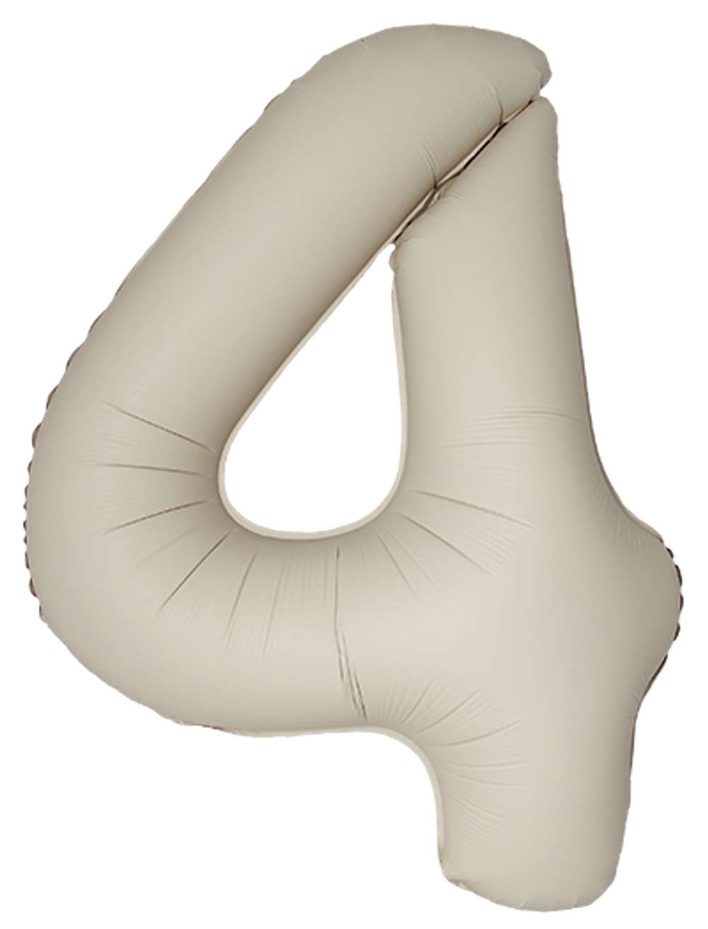 Цифра 4 Slim, Кремовый Латте, Матовый в упаковке 40" Fm