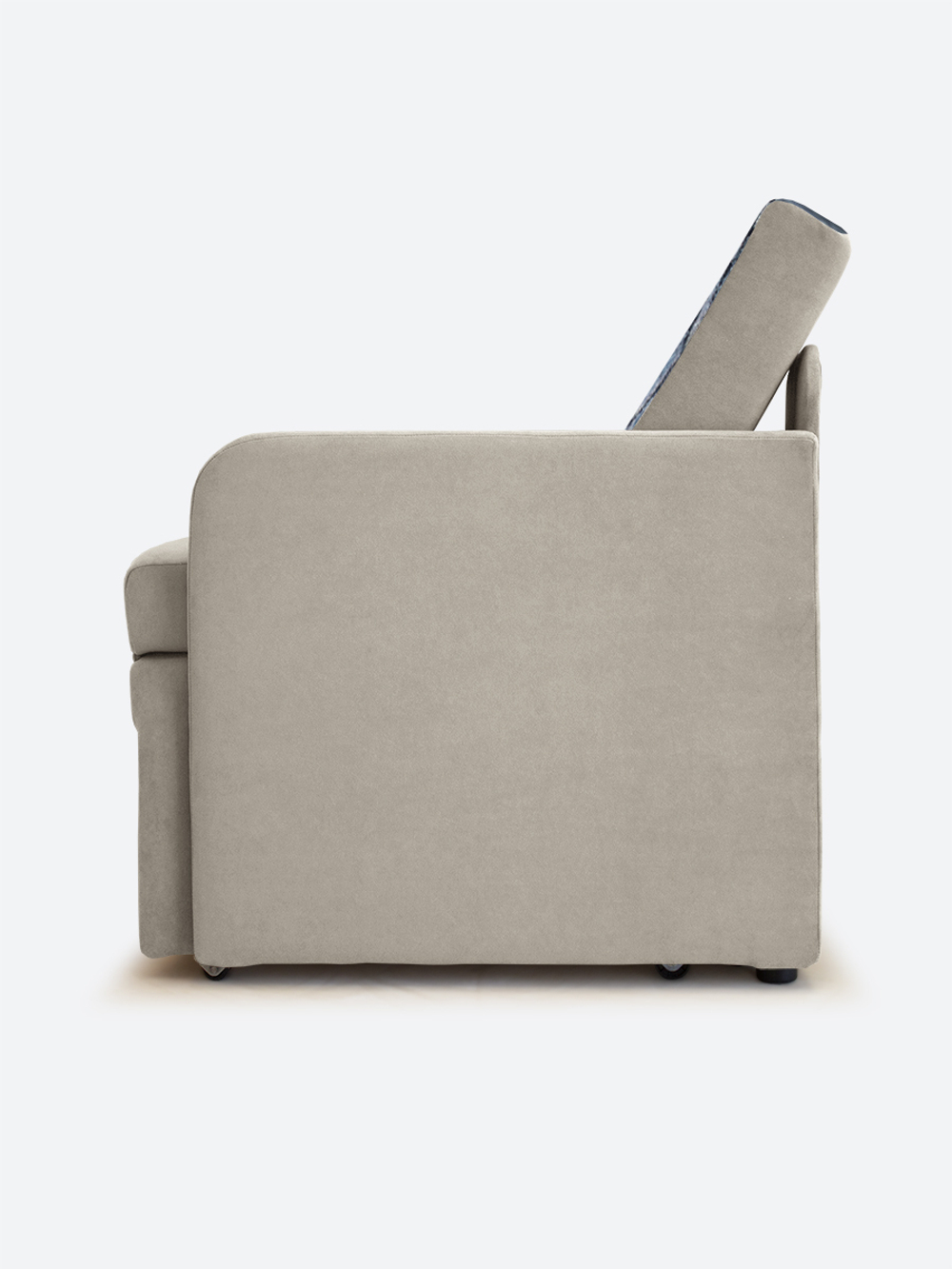 Кресло-кровать "Миник" с подлокотниками Desert Light Beige купон Тигр