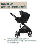 Коляска Chicco Seety 2 в 1 Etna Black
