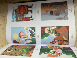 Раскраска по номерам Coloriages mystres Disney - официальное польское издание. Мир природы.
