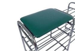 Этажерка для обуви "Люкс ЭТЛ5" (цвет зеленый), Ника