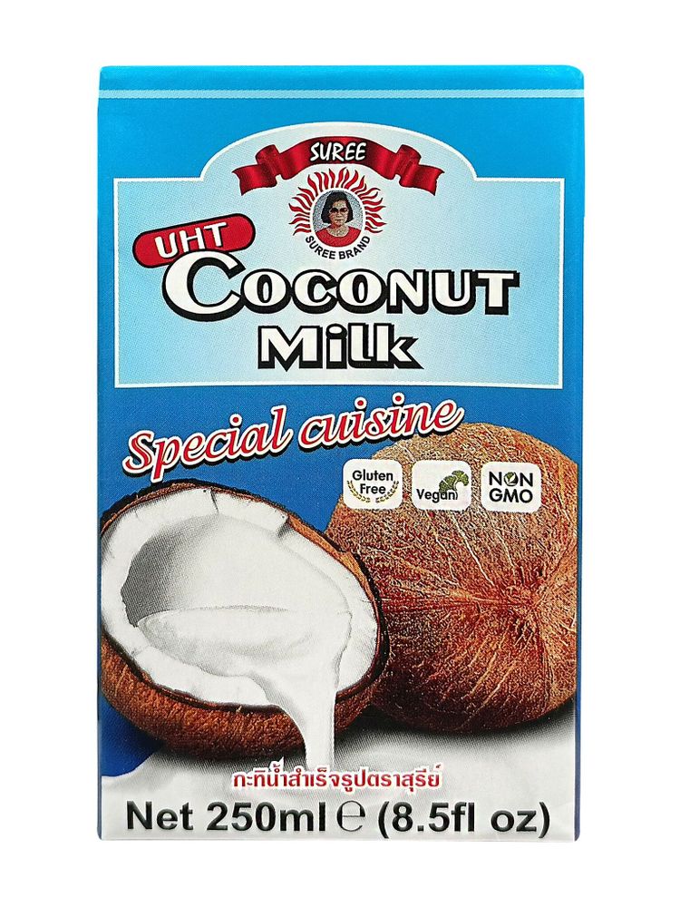 Молоко кокосовое Suree 17-19% 250 мл, 4 шт