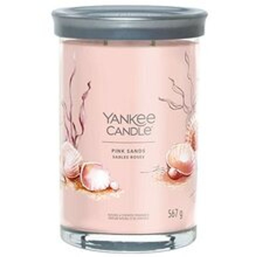 Yankee Candle Pink Sands Signature Tumbler Candle (pink sands) 567.0g