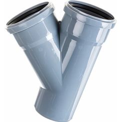 Тройник Политэк Пайп 110х110/45гр. НК (25)