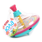 Юла большая прозрачная 16см (Стеллар)