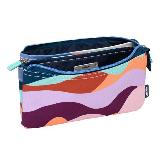 Penal / Пенал/ 5-pocket blue pencıl case fun