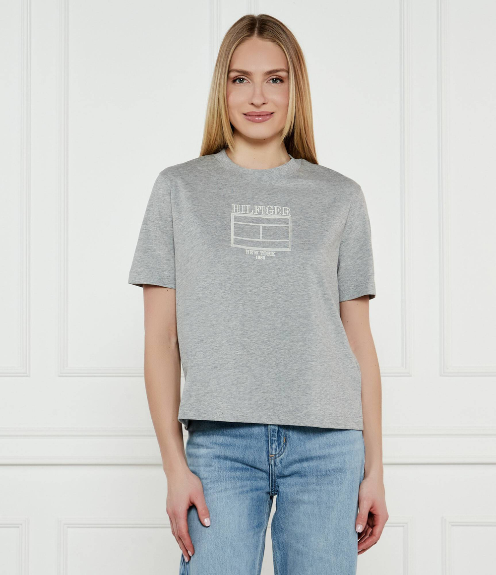 Футболка Tommy Hilfiger - серый(WW0WW45525)