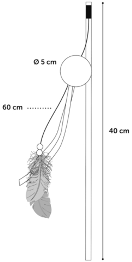 FLAMINGO Игрушка KIRK для кошек, текстиль