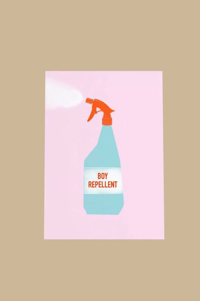 Открытка Boy Repellent / O paper paper