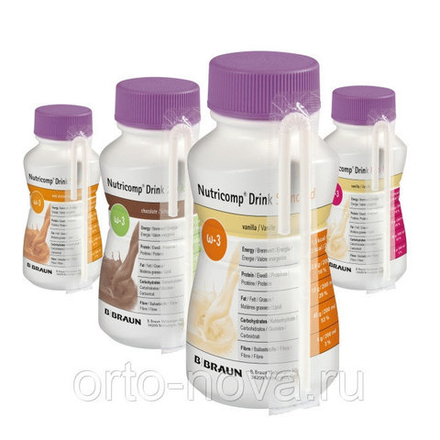 Нутрикомп Дринк Плюс 200 мл, в пластиковой бутылке
