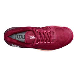 Женские теннисные кроссовки Wilson Rush Pro 4.0 Clay Court Shoe Women - Dark Red, Berry