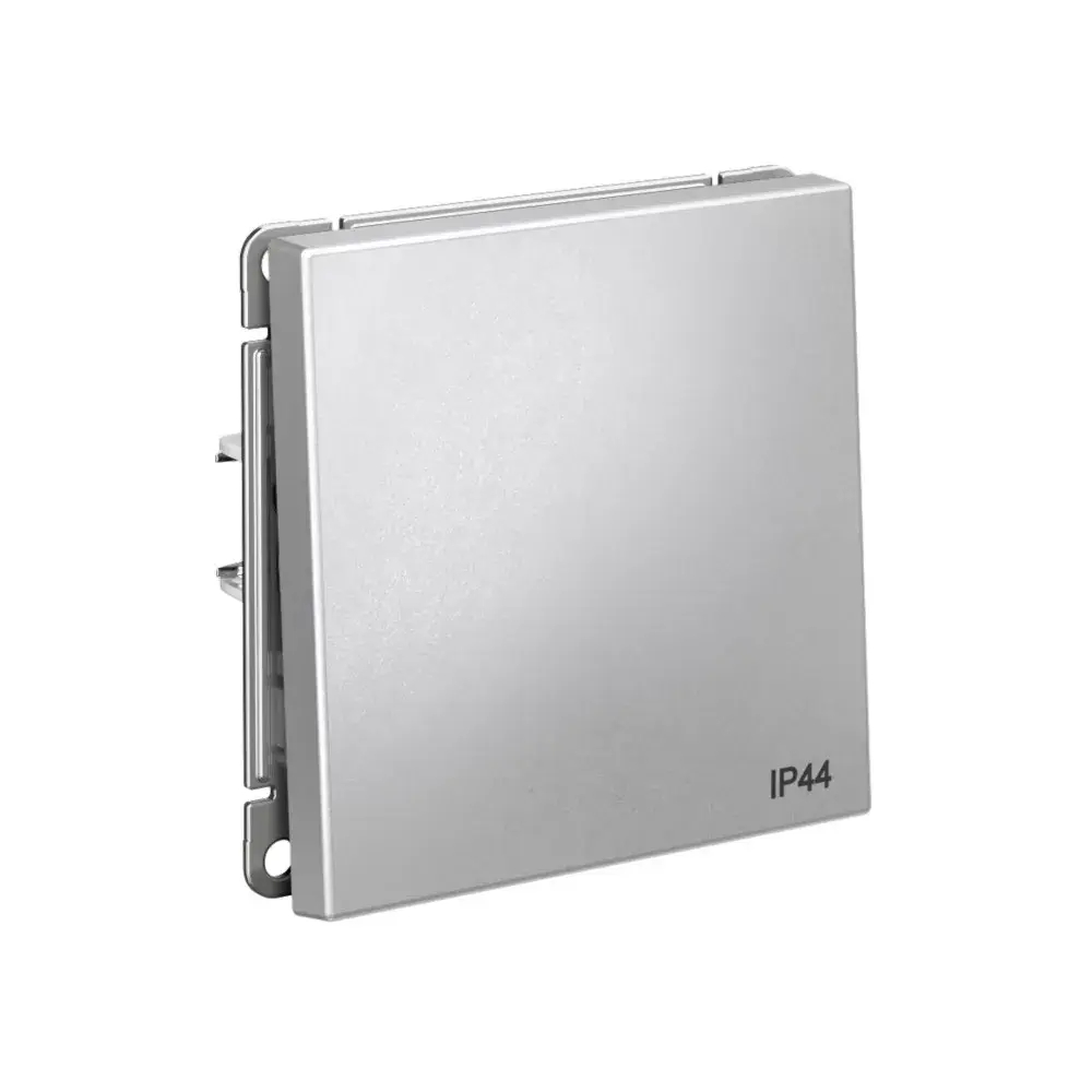 ARTGALLERY 1-клавишный ПЕРЕКЛЮЧАТЕЛЬ IP44, 10АХ, механизм, АЛЮМИНИЙ