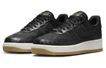 Кроссовки Nike Air Force 1 Black Ostrich (Женская размерная сетка)