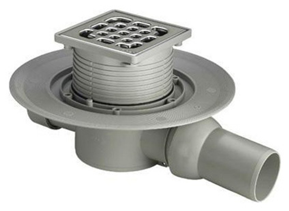 Трап с фланцем Viega 100х100 557119