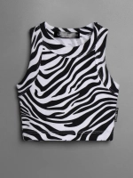 Летний кроп топ трикотажный детский