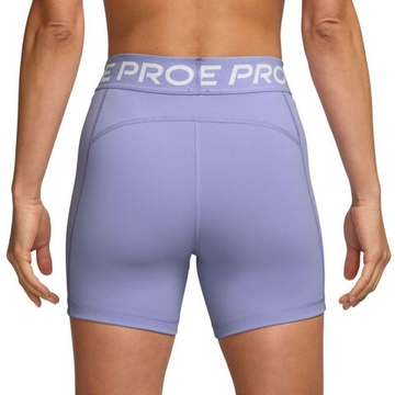 Женские шорты теннисные Nike Pro 365 5in - сиреневый лед/белый