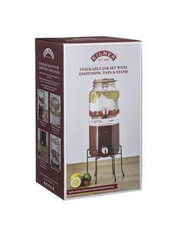 Набор из 2 диспенсеров на подставке 2,1 л и 3,1 л Kilner K_0025.004V