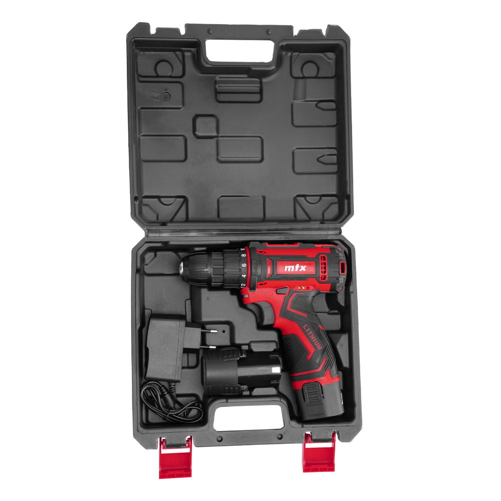 Дрель-шуруповерт аккумуляторная CDS-12, Li-Ion, 12 В// MTX