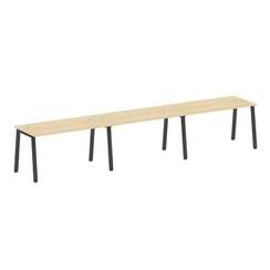 Метал Систем Рабочая станция на 3 места на А-образном м/к БА.СМ-3.3