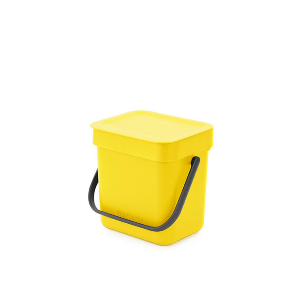 Ведро для мусора Sort&Go 3л Brabantia Желтое