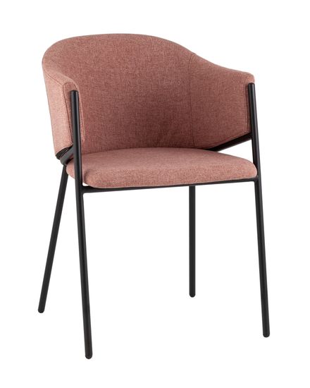 Стул обеденный Sheep шенилл пыльно-розовый