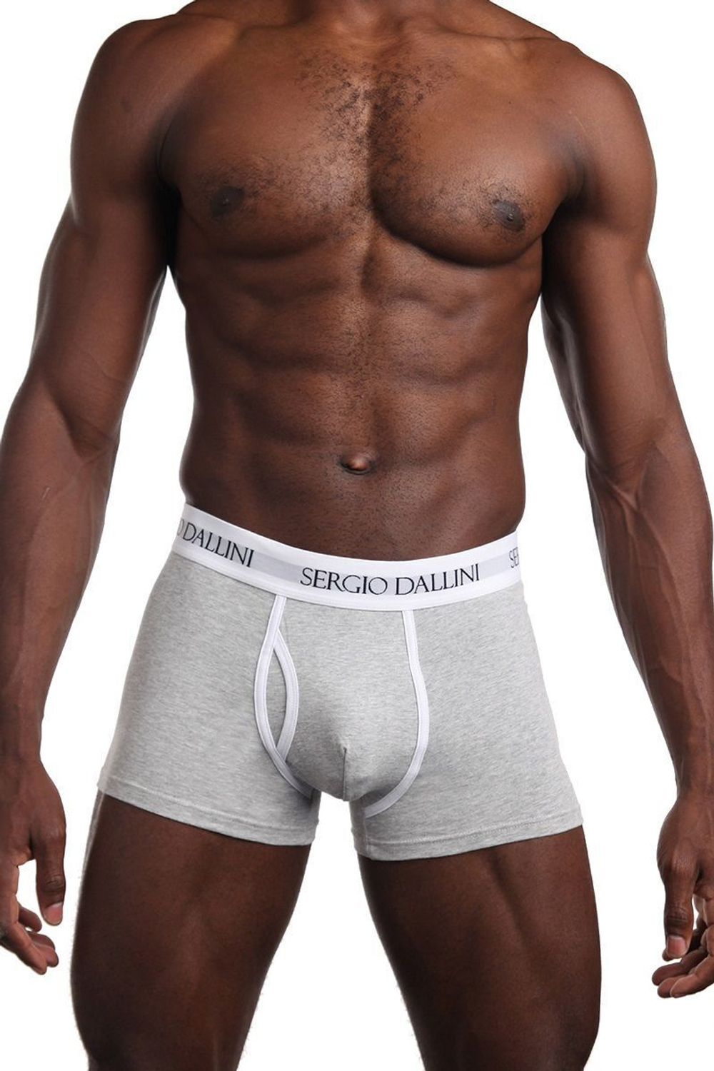 Мужские боксеры с гульфиком из хлопкового материала (Размер: XL) (Цвет: черный)