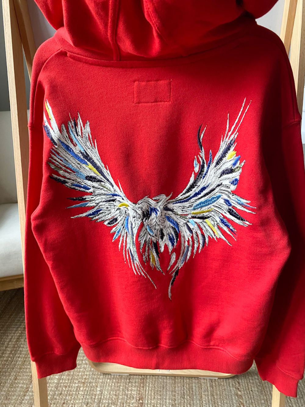 Новая хлопковая толстовка Zadig&Voltaire, 140