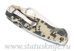 Нож Spyderco Paramilitary 2 C81GPCMO2 S45VNфотография - 9