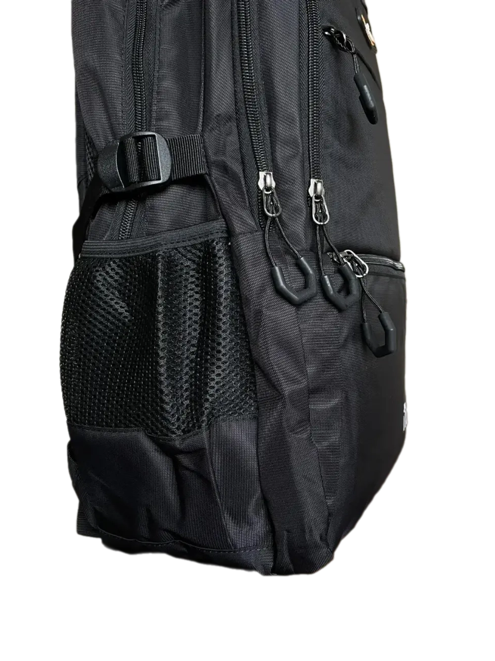 Рюкзак школьный усиленный QOZA, черный, 17 л