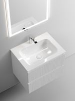 Тумба с раковиной Sancos Snob T 60 см SNT60W bianco