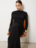 Платье вечернее праздничное длинное с драпировкой