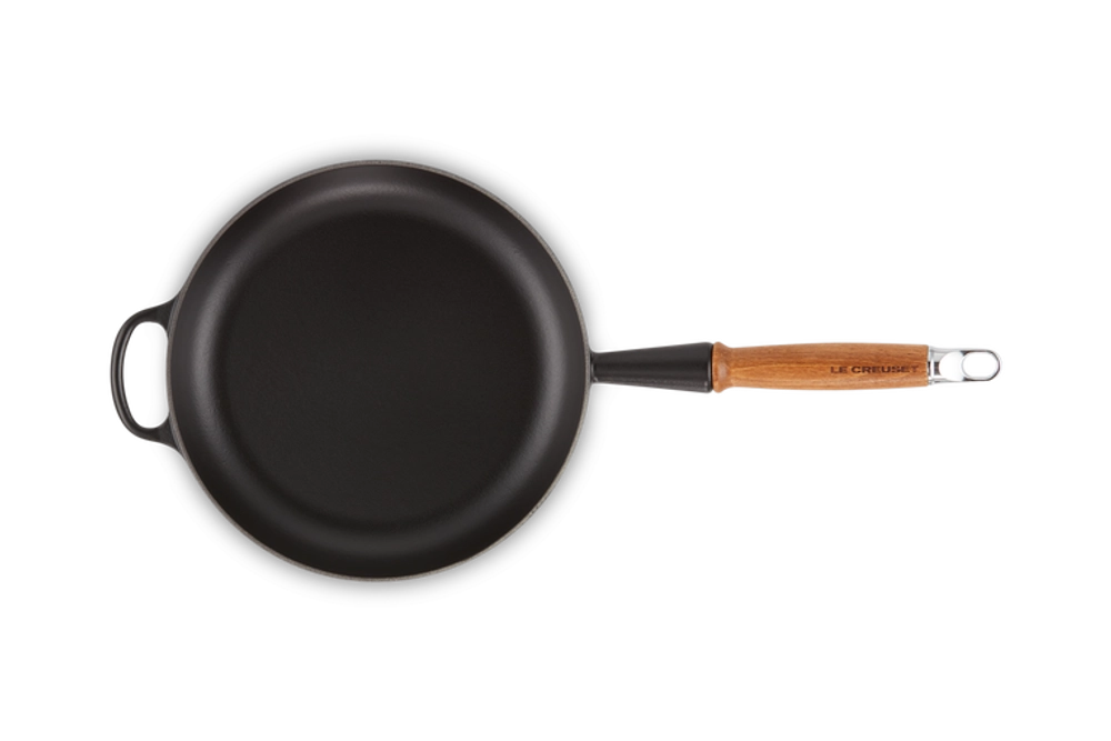 Le Creuset Сковорода чугунная 24см, черная матовая